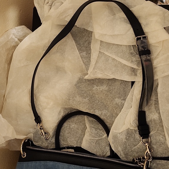 NWT NBU COACH MIA SATCHEL IN DENIM - Picture 15 of 16